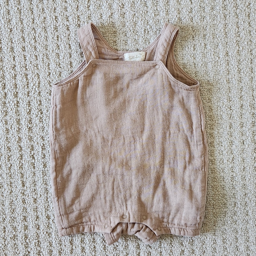 3-6 month boy easter Muslin one piece tulabee